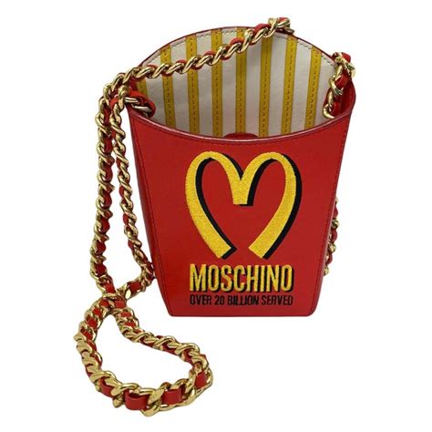 moschino mcdonalds bag replica|mcdonald's bag.